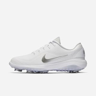 Pantofi Golf Nike React Vapor 2 Dama Albi Platină Metal Argintii | JHBR-65817